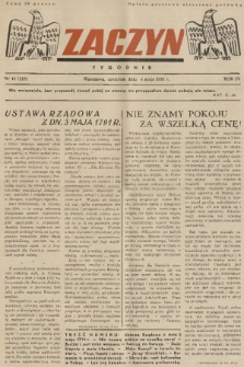 Zaczyn : tygodnik. R. 4, 1939, nr 18