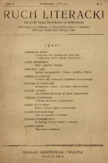 Ruch Literacki. R. 10, 1935, No. 2