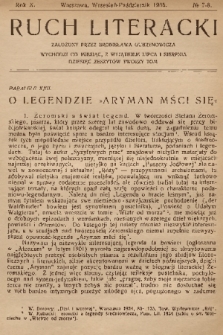Ruch Literacki. R. 10, 1935, No. 7-8