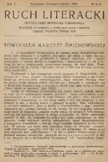Ruch Literacki. R. 10, 1935, No. 9-10