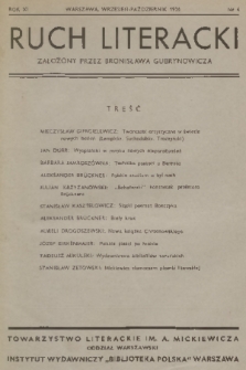 Ruch Literacki. R. 11, 1936, No. 4