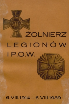 Żołnierz Legionów i P.O.W. R. 3, 1939, nr 3 i 4