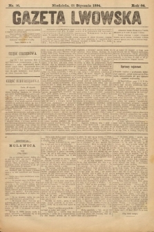 Gazeta Lwowska. 1894, nr 16