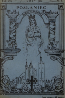 Posłaniec Matki Boskiej Saletyńskiej : [organ Księży Misjonarzy Saletynów]. R. 17, 1937, nr 2