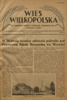 Wieś Wielkopolska : czasopismo rolnicze poświęcone organizacji wsi i produkcji rolnej. R. 3, 1947, Nr 2