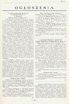 Ogłoszenia [dodatek do Dziennika Urzędowego Ministerstwa Skarbu]. 1938, nr 16