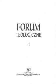 Forum Teologiczne. 2 (2001)