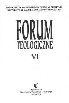 Forum Teologiczne. 6 (2005)