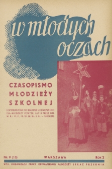 W Młodych Oczach : czasopismo młodzieży szkolnej. R. 2, 1938, Nr 9