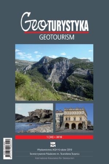 Geotourism = Geoturystyka. 2010 nr 1