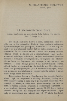 Miesięcznik Katechetyczny i Wychowawczy : wychodzi w pierwszej połowie każdego miesiąca. R.6, 1917, z. 3