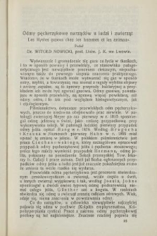 Rozprawy Biologiczne z Zakresu Medycyny Weterynaryjnej, Rolnictwa i Hodowli, T. 1, 1923, z. [4]