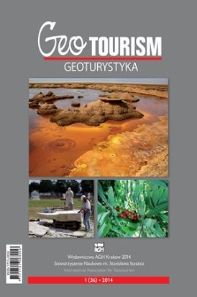 Geotourism = Geoturystyka. 2014 nr 1
