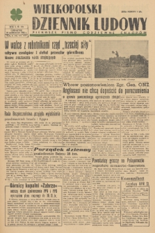 Wielkopolski Dziennik Ludowy : pierwsze pismo codzienne chłopów. R. 1, 1948, nr 106