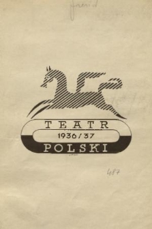 Teatr Polski. R. 1, 1936, nr 1