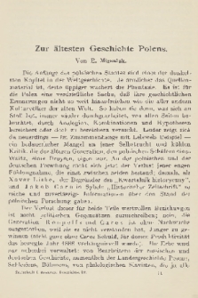Zeitschrift für Osteuropäische Geschichte. Bd. 4, 1913/1914, Heft 2