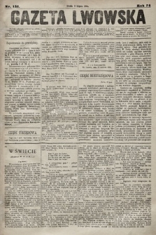 Gazeta Lwowska. 1884, nr 151