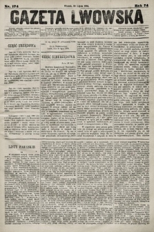 Gazeta Lwowska. 1884, nr 174
