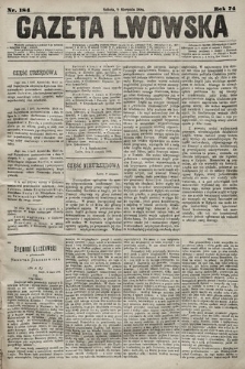 Gazeta Lwowska. 1884, nr 184