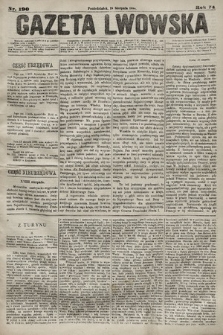 Gazeta Lwowska. 1884, nr 190