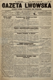 Gazeta Lwowska. 1938, nr 1
