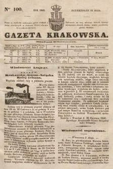 Gazeta Krakowska. 1846, nr 100