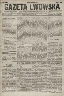 Gazeta Lwowska. 1884, nr 207