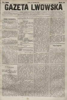 Gazeta Lwowska. 1884, nr 209