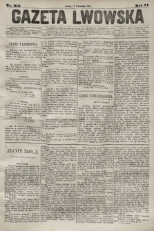 Gazeta Lwowska. 1884, nr 215