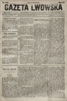Gazeta Lwowska. 1884, nr 217