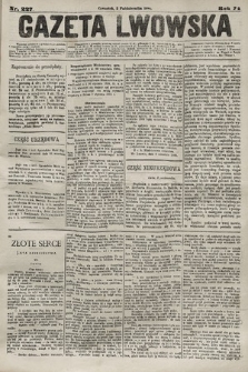 Gazeta Lwowska. 1884, nr 227