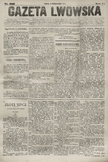 Gazeta Lwowska. 1884, nr 229