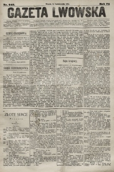 Gazeta Lwowska. 1884, nr 243