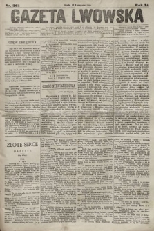 Gazeta Lwowska. 1884, nr 261