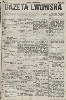 Gazeta Lwowska. 1884, nr 274