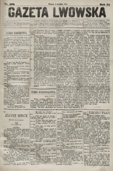 Gazeta Lwowska. 1884, nr 278
