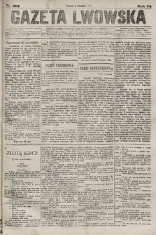 Gazeta Lwowska. 1884, nr 281
