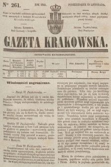 Gazeta Krakowska. 1841, nr 261