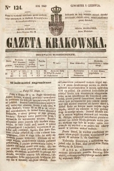 Gazeta Krakowska. 1843, nr 124
