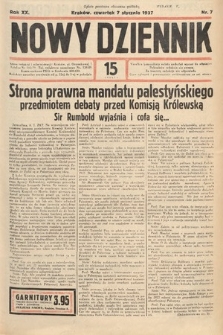 Nowy Dziennik. 1937, nr 7
