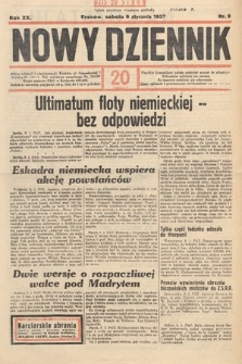 Nowy Dziennik. 1937, nr 9