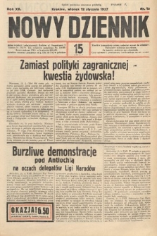 Nowy Dziennik. 1937, nr 12