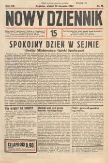 Nowy Dziennik. 1937, nr 15