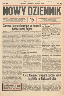 Nowy Dziennik. 1937, nr 22