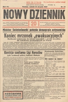 Nowy Dziennik. 1937, nr 23