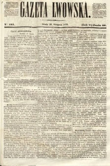 Gazeta Lwowska. 1870, nr 181