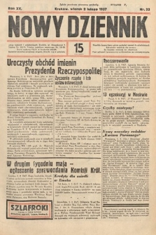 Nowy Dziennik. 1937, nr 33