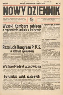 Nowy Dziennik. 1937, nr 39
