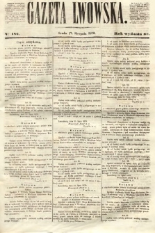 Gazeta Lwowska. 1870, nr 186
