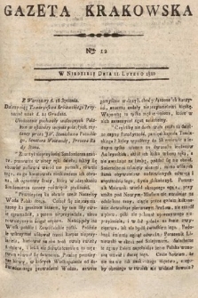 Gazeta Krakowska. 1810, nr 12